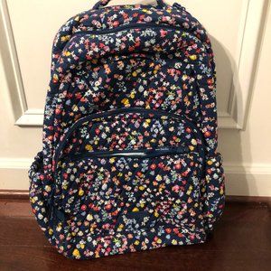 Vera Bradley Floral Essential Large Backpack